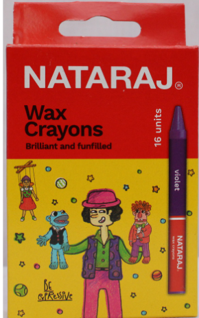 Crayons Nataraj Jumbo 14 pcs