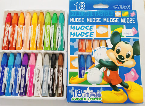 Crayons Oil Based 18pcs