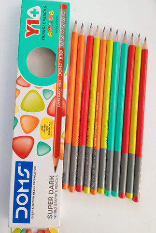 Doms  12 HB Pencils