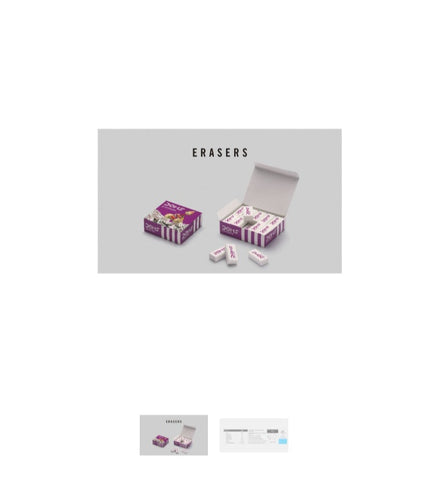 Doms Erasers White small 20s 3422