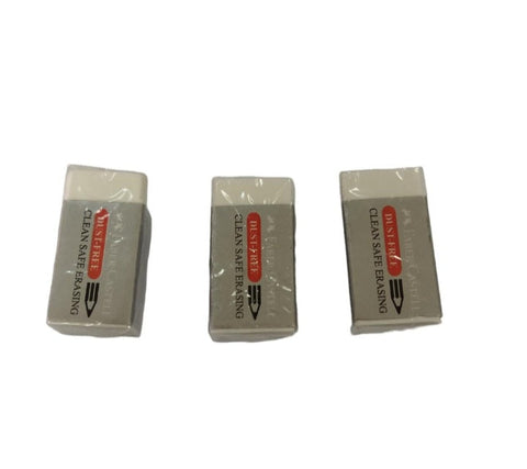 EC_3 Faber Castel Eraser Dust Free Medium 3 pieces