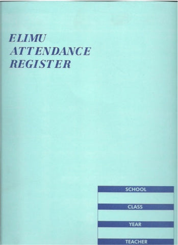 Elimu Attendance Register