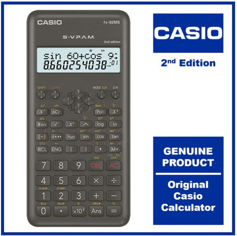 FX-82MS_2nd Edition Casio Calculator