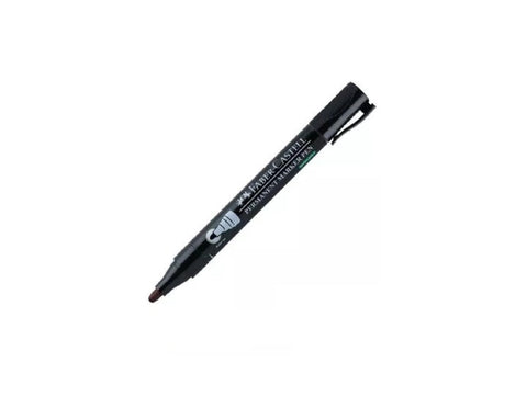 Faber Castell Marker Permanent Black Round Refillable