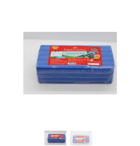 Faber Castell Modelling Clay 500g Blue