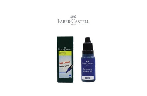 Faber Castell Permanent Marker Ink Refill 15ml Blue