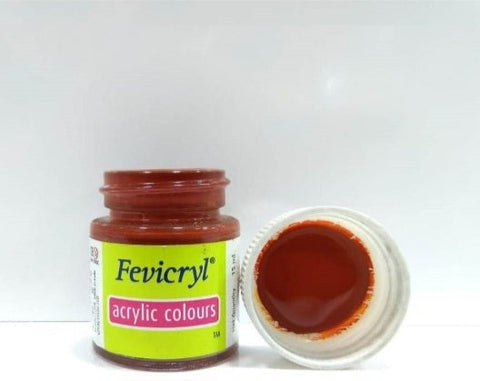 Fevicryl Acrylic Color 15ml 10 Indian Red