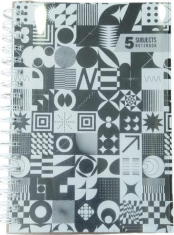 Footprint 5 Subject Notebook B5 Spiral-Stroke