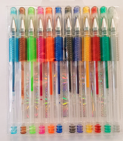 Glitter pens