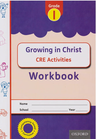 Grade 1 Growing in Christ CRE Activities Workbook (Oxford)