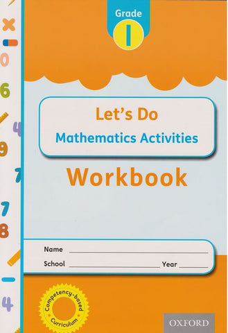 Grade 1 Let's do Mathematics activities Workbook(Oxford)