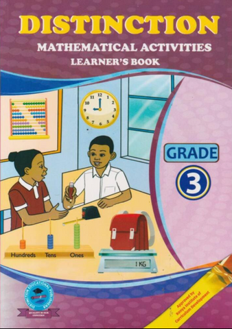 Grade 3 Distinction Mathematics Activities(Appr)