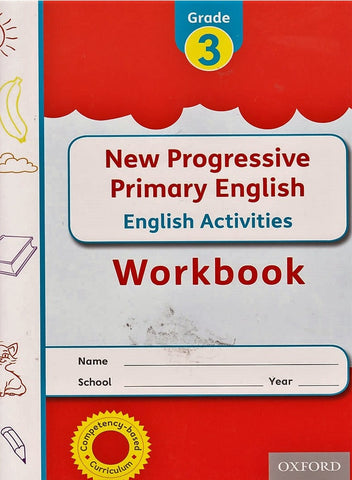 Grade 3 New Progressive Primary English activities Workbook (Oxford)