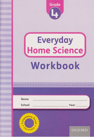 Grade 4 Everyday home Science Workbook (Oxford)