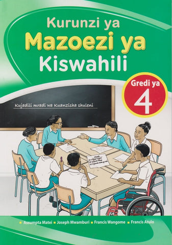 Grade 4 Kurunzi Mazoezi ya Kiswahili workbook (Spotlight)