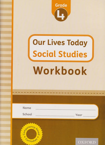 Grade 4 Our Lives Social Studies Workbook (Oxford)