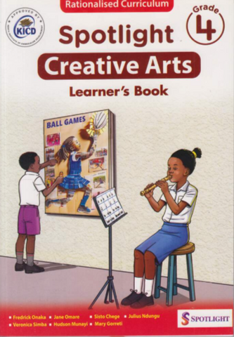 Grade 4 Spotlight Creative arts (Appr)