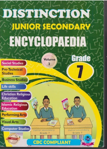 Grade 7 Junior Secondary Encyclopedia Volume 2  (Distinction)