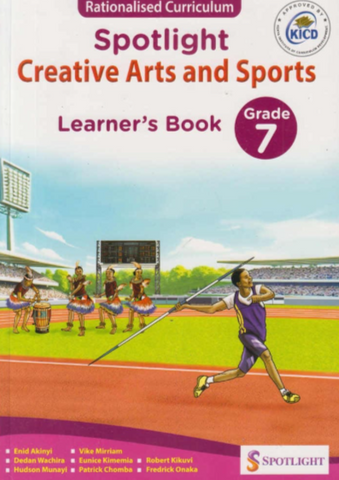 Grade 7 Spotlight Creative Arts (Appr)