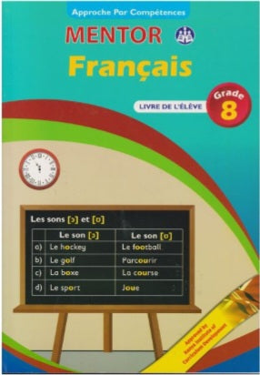 Grade 8 Francais Livre De Leleve (Mentor)