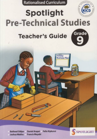 Grade 9 Spotlight Pre-Technical Studies Trs Guide (Appr)