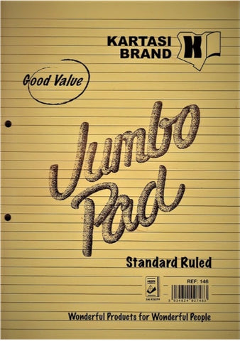 Jumbo Wide Ruled Pad Ref_146