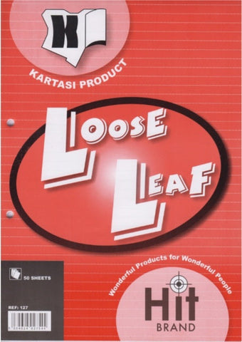 Loose Leaf Pad A4 Ref_127