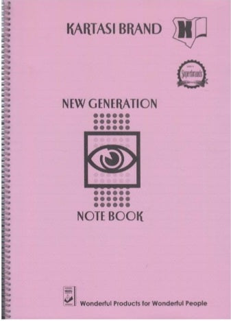 Note Book a4 Ref_478 New Generation