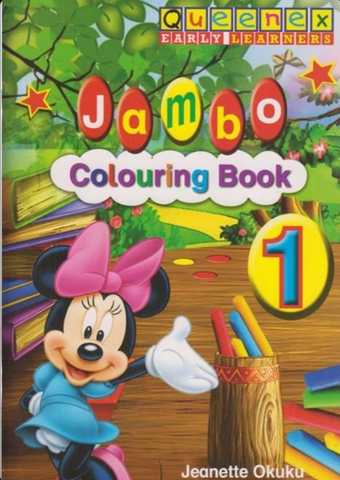 Play Group Queenex Early Learners Jambo Colouring Book 1