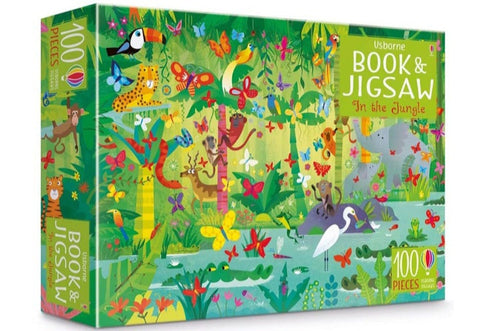 Usborne Book & Jigwas in the Jungle