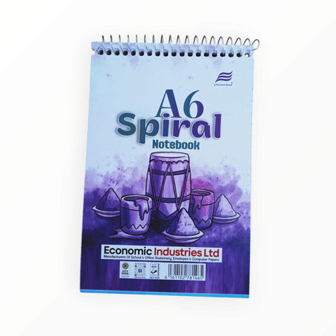 A6 Spiral Note Book