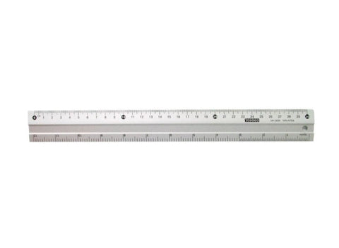 Yosogo Aluminium Ruler 30cm